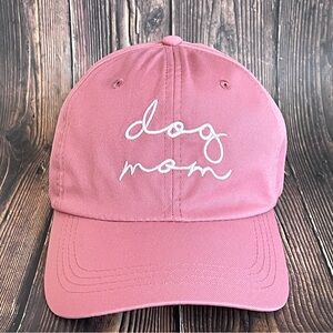 Dog Mom Pink Baseball Hat Embroidered Dad Cap Gift NEW